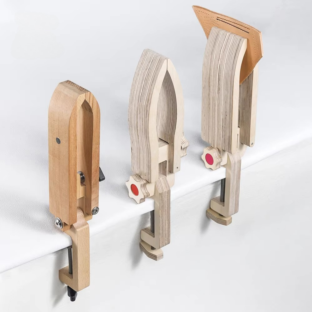 Leatherwork Craft - 革製テーブルデスクトップレースステッチ縫製ポニー馬クランプ手作り縫製ツール革工芸ツール革工具