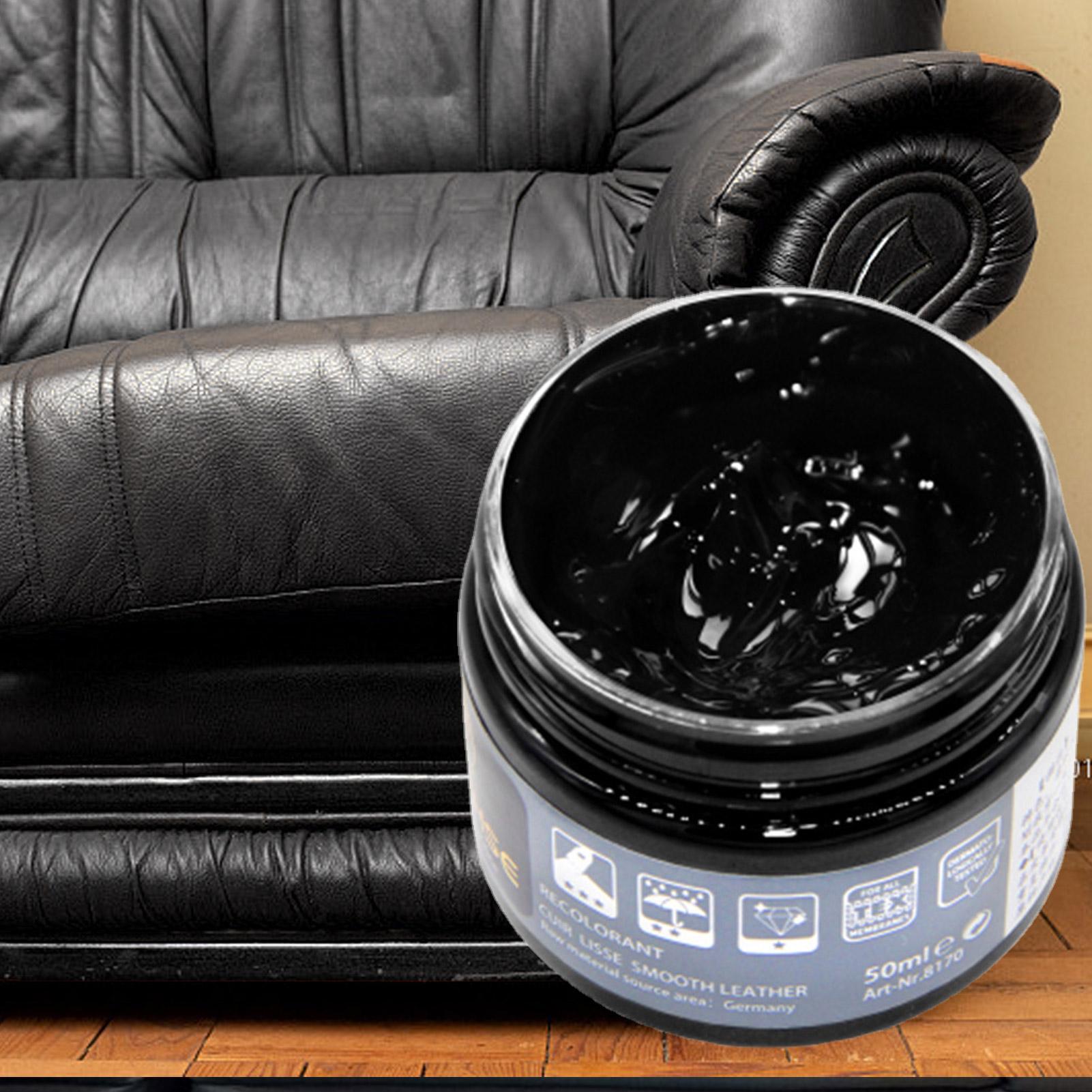 Leather Dye Finish - 家具用レザーペイント リカラーリングバーム レザーリペアクリーム レザーリストアラー レザーファニチャーコンディショナー