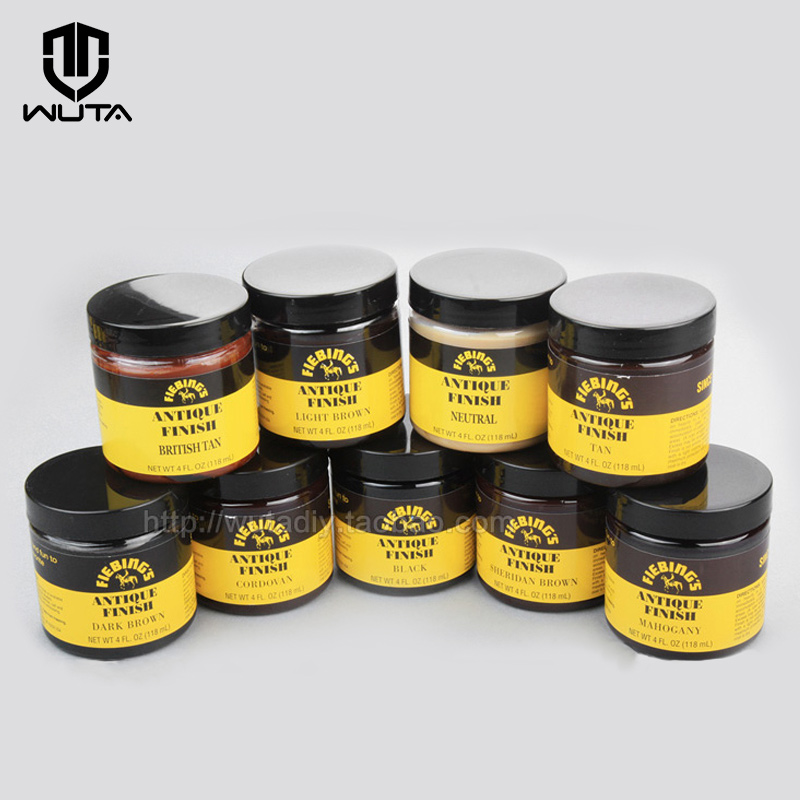 Leather Dye Finish - American importアンティーク仕上げペーストレザー染料diyカラーリングエージェントハイライトツーリング、カービング、エンボス加工118ml 9色あり