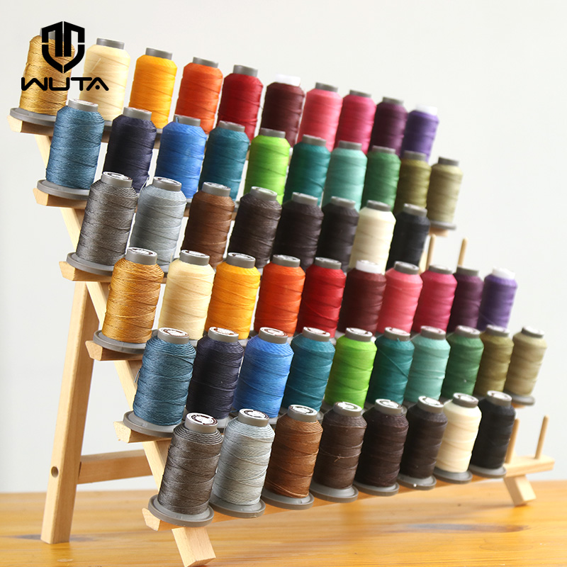 Leatherwork Craft - WUTA 1セット 20個入り レザークラフト糸 丸型ワックス糸 ポリエステル手縫い糸