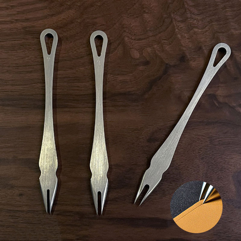 1Pc 革浅いスロットエッジリニアレザーエッジクリーサーステ - Leatherwork Craft のレビューと価格