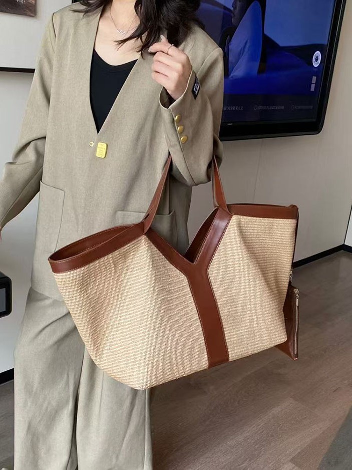 2026年新作ニッチファッション多機能大容量トートバッグ高級 - Leather Work Handbag のレビューと価格