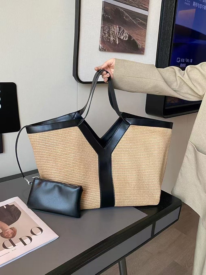 2026年新作ニッチファッション多機能大容量トートバッグ高級 - Leather Work Handbag のレビューと価格