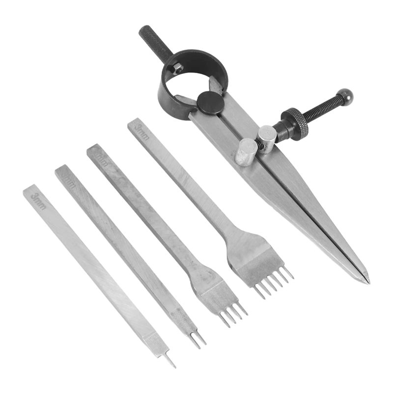 【NEW!A93G】レザーチゼルセット、プロングダイヤモンド - Wing Divider Stitch のレビューと価格