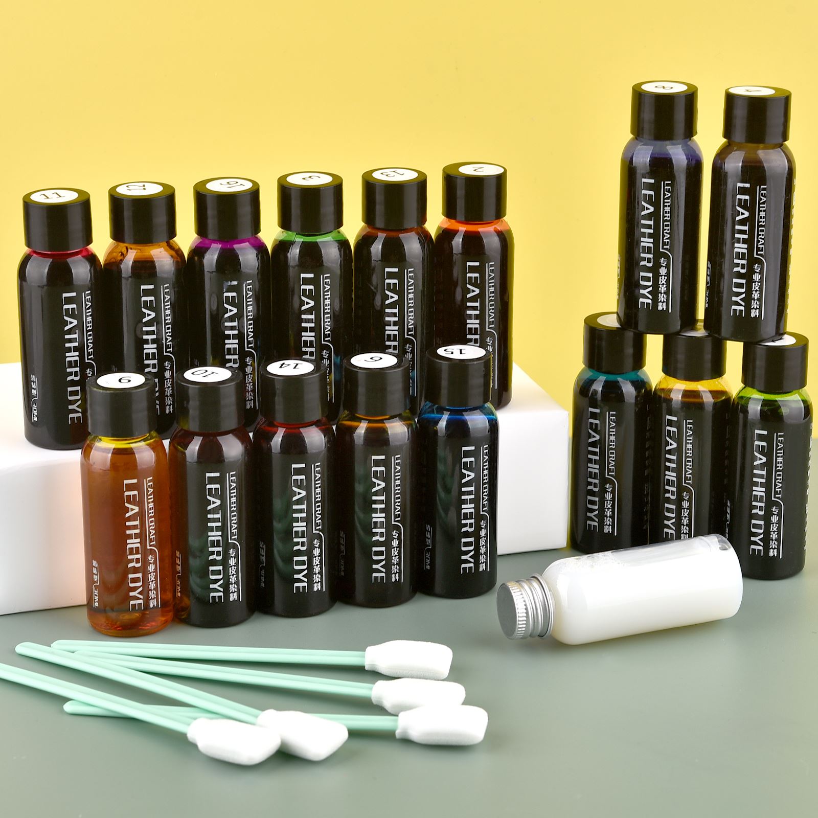 30 ミリリットル革エッジペイントオイル仕上げ染料カラーコー - Leather Dye Finish のレビューと価格