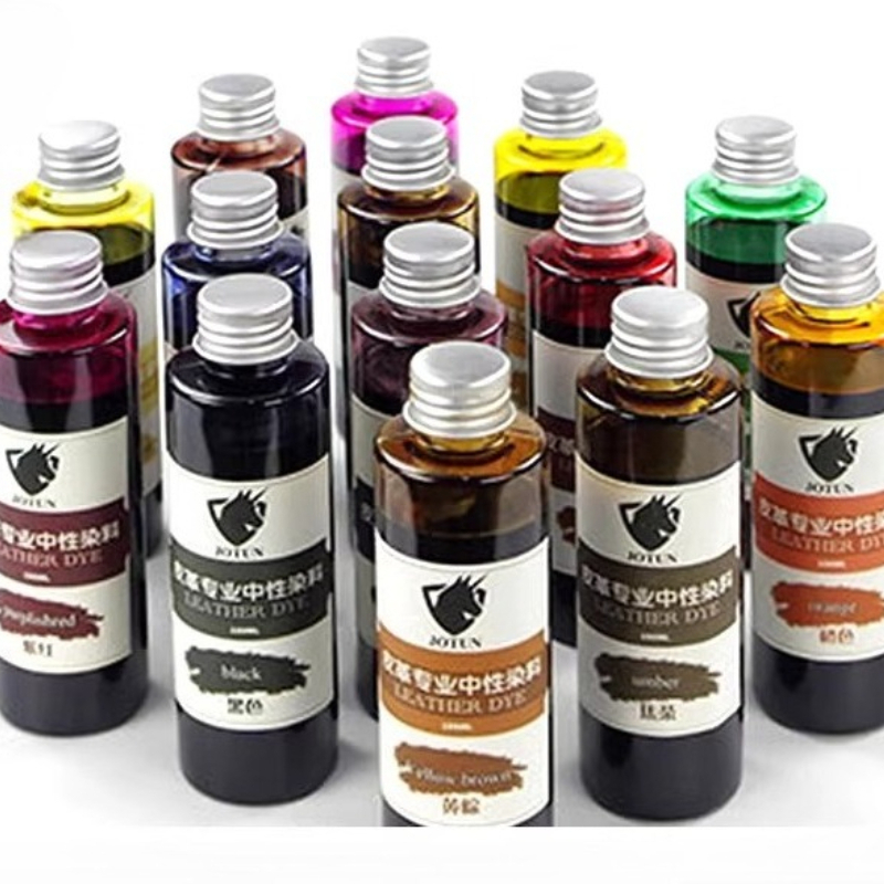 革染めカラー塗料 DIY レザーアート製品修理 染色剤 調整 - Leather Dye Finish のレビューと価格