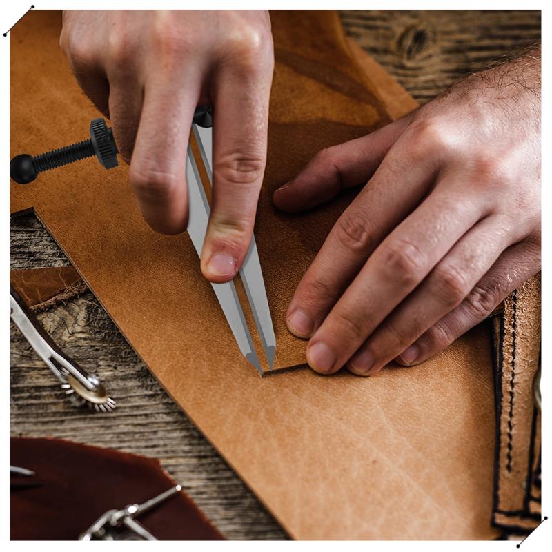 レザーチゼルセット、プロングダイヤモンドレースステッチチゼル - Wing Divider Stitch のレビューと価格