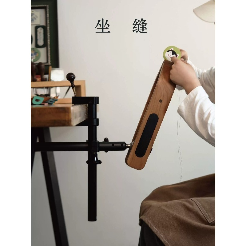 木製革縫いクランプスタンド DIY手作り革工芸ホルダー 革の - Leatherwork Craft のレビューと価格
