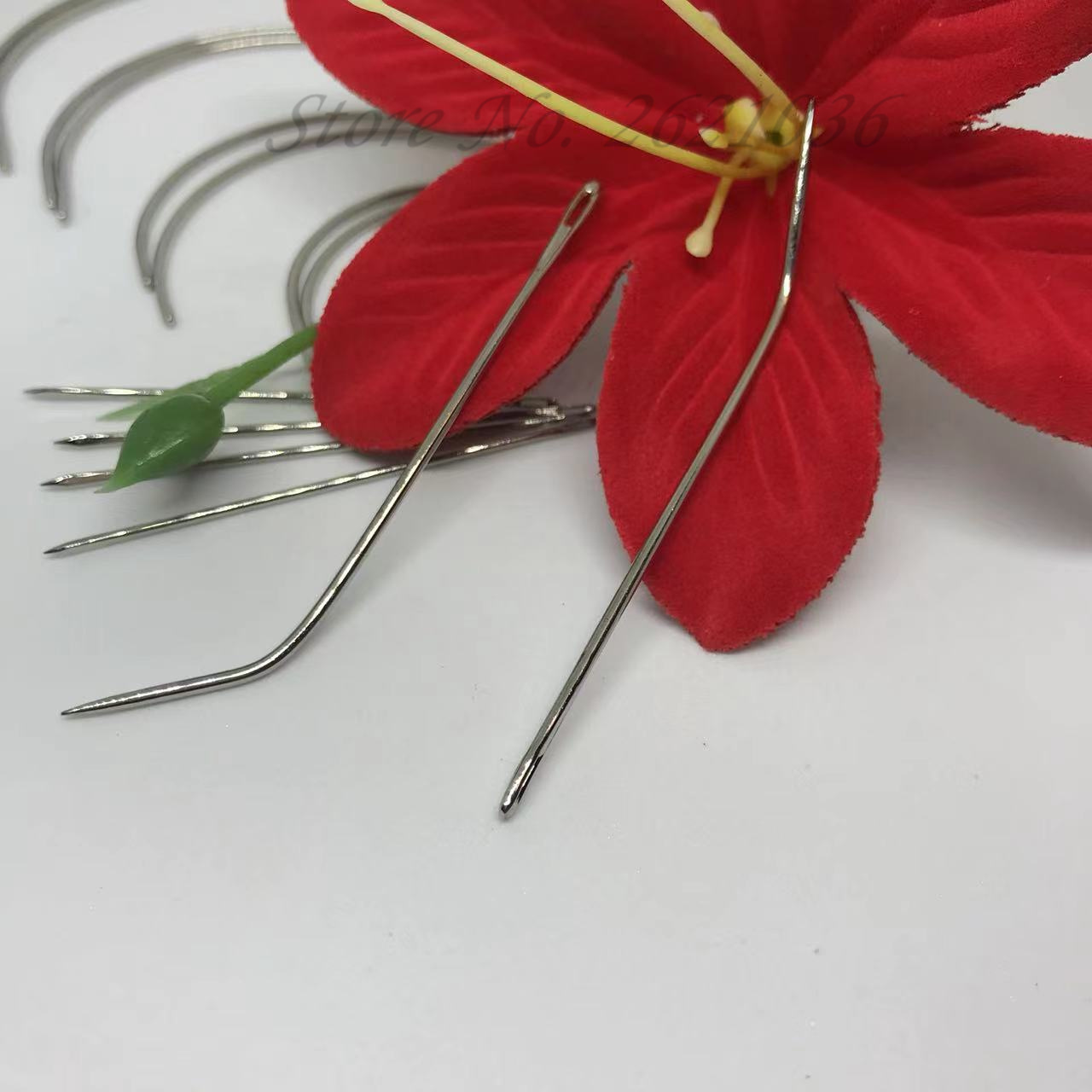 革縫い針セット - 曲線針と三角針、頑丈な室内装飾品と革工芸 - Leatherwork Needles のレビューと価格