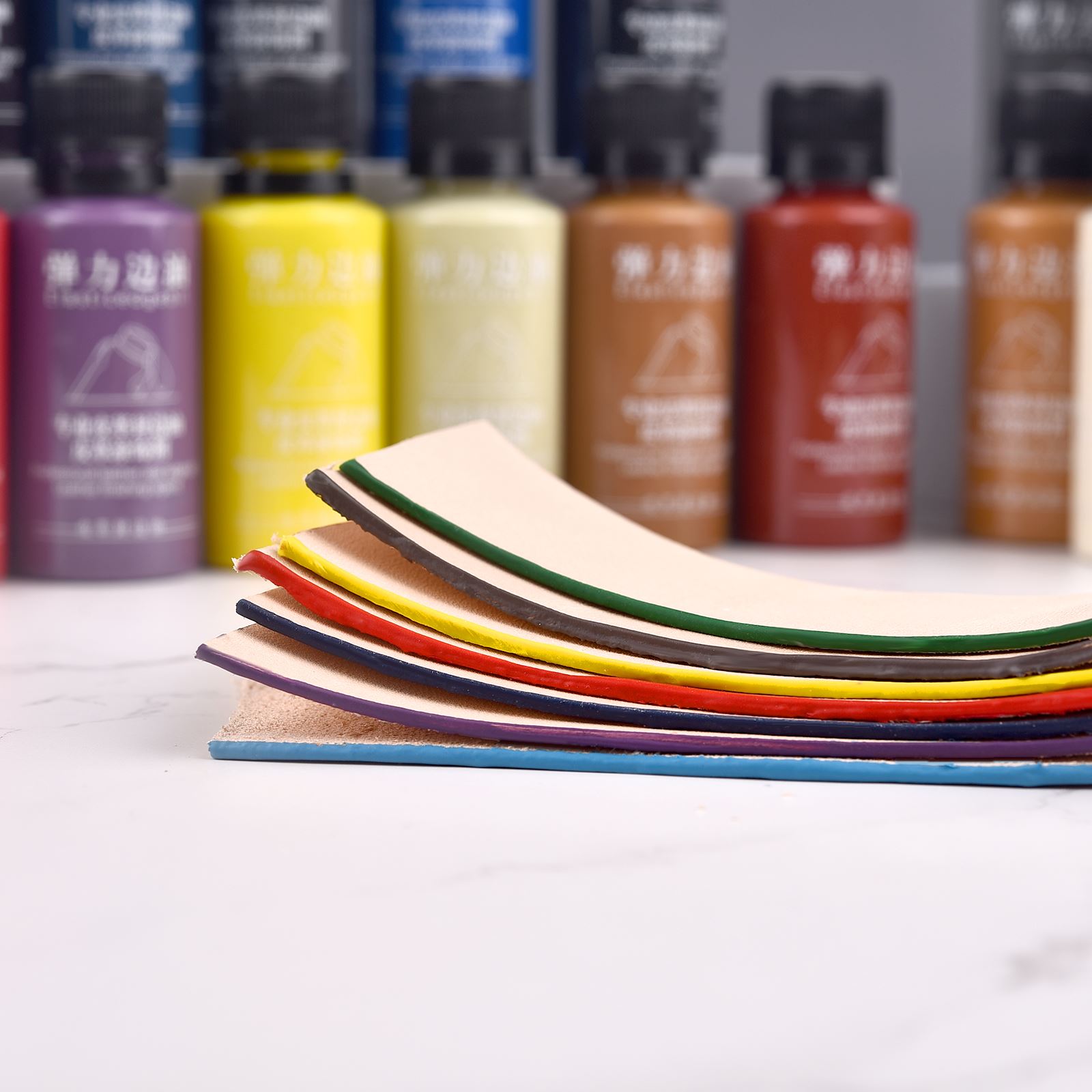 レザーエッジペイント,オイル染料,カラーコート,マットレザー - Leather Dye Finish のレビューと価格